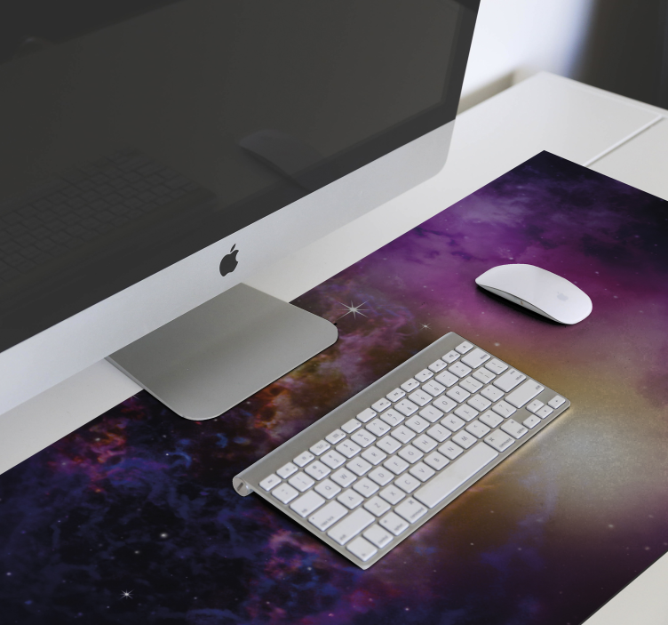 Alfombrilla de ratón gaming XXL de nebulosa - TenVinilo