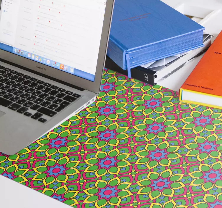 Alfombrilla de raton texturas multicolor - TenVinilo