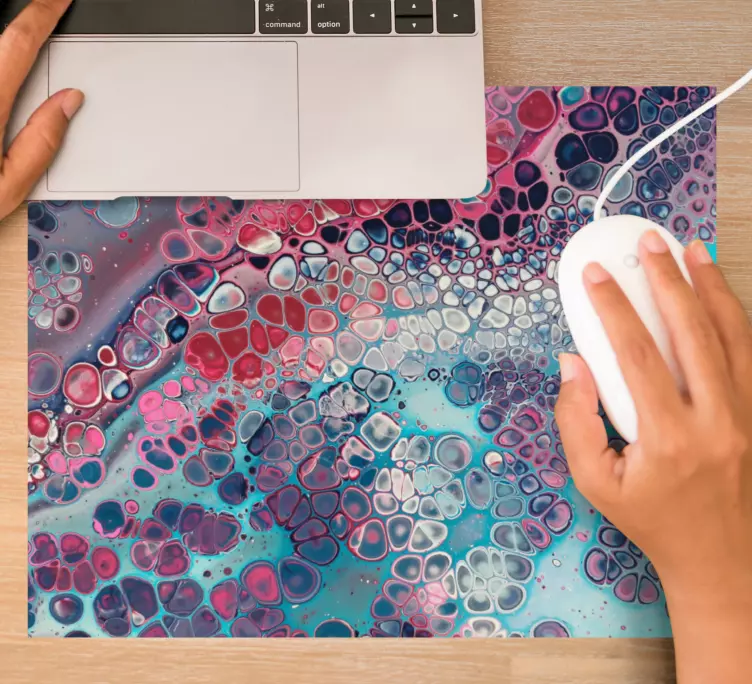 Alfombrilla de ratón texturas Pintura abstracta - TenVinilo