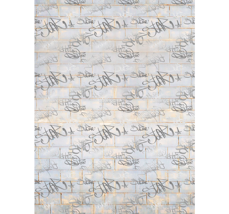 Cortina roller original grafiti gris - TenVinilo