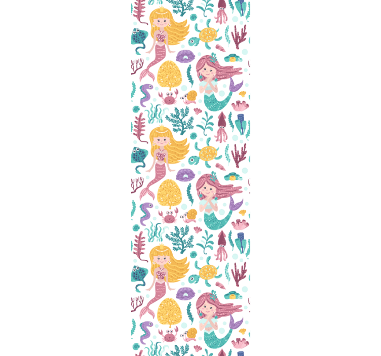 Cortina roller infantil aventura de sirenas - TenVinilo