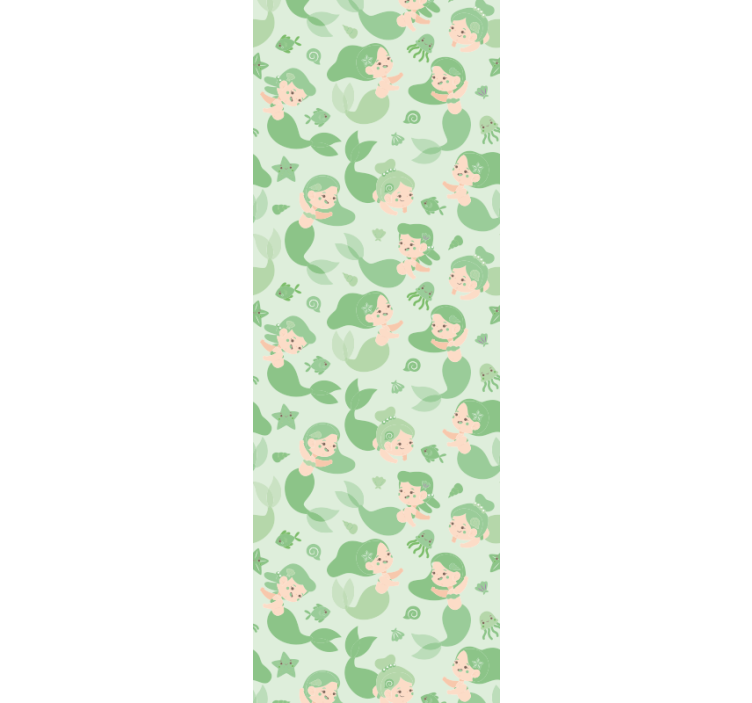 Cortina roller infantil sirenas juguetonas - TenVinilo