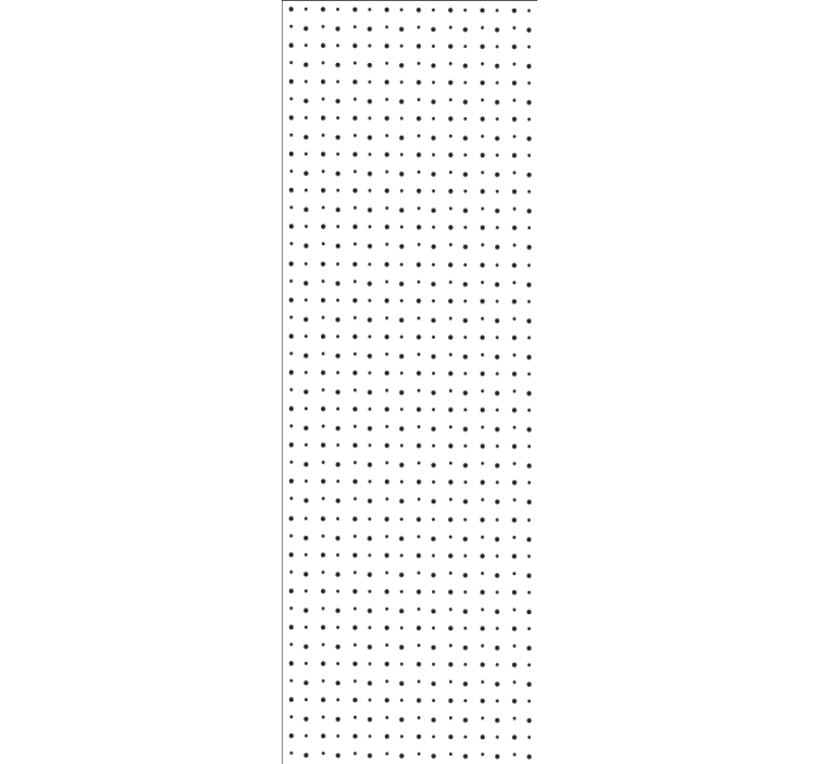 Cortina roller moderno líneas verticales de puntos - TenVinilo