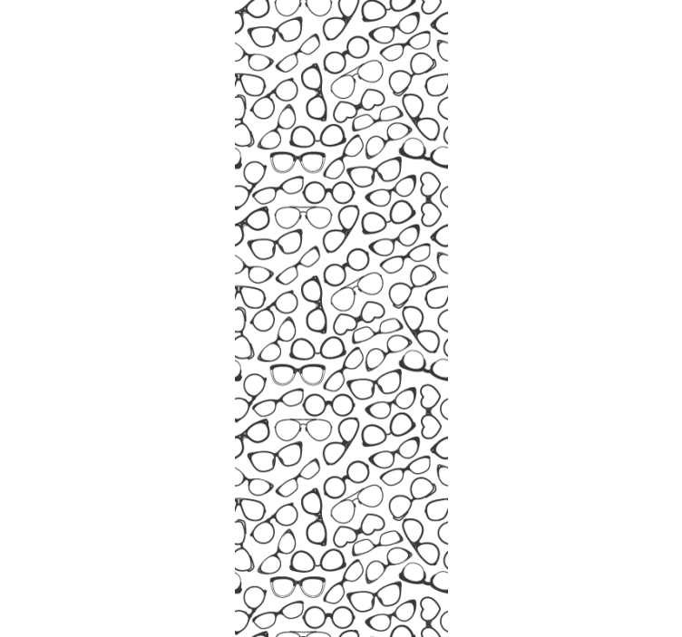 Cortina roller moderno gafas de sol de patrón simple - TenVinilo