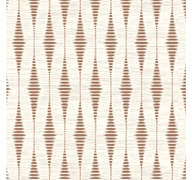 Cortina roller beige mousse de mocha ikat - TenVinilo