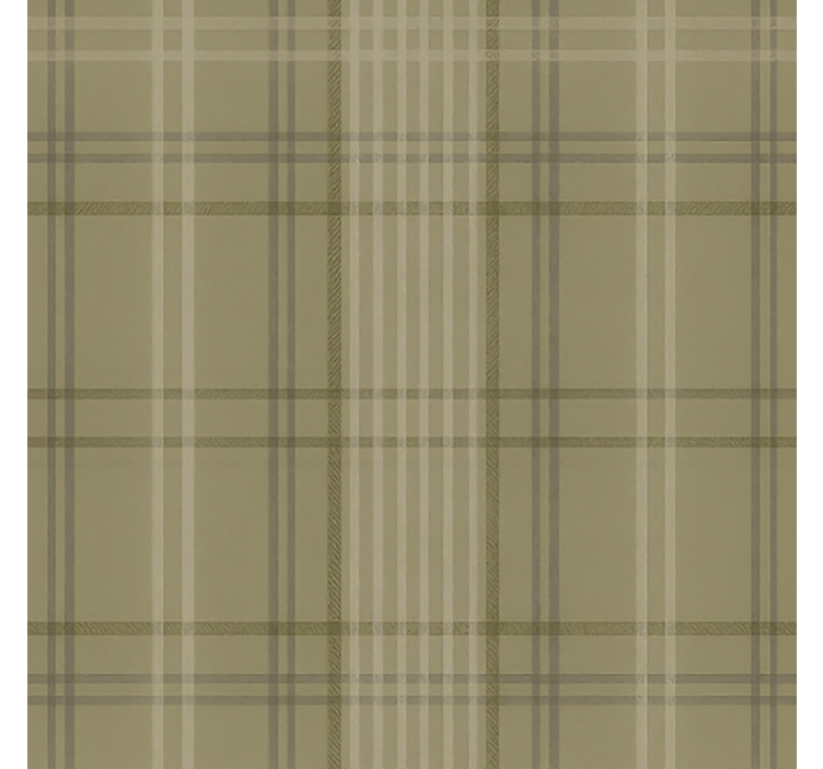 Cortina roller beige diseño oliva gris años 60 - TenVinilo