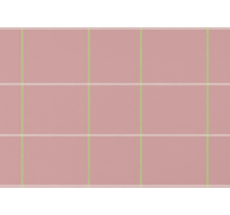 Cortina roller rosa patrón moderno rosa - TenVinilo