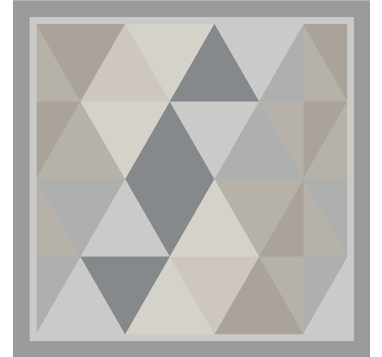 Cortina roller gris triángulos pantone gris - TenVinilo