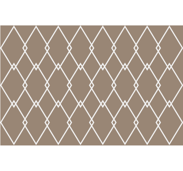 Cortina roller beige estilo geométrico de cocina - TenVinilo