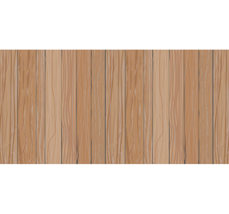Cortina roller beige suelo de madera clara - TenVinilo