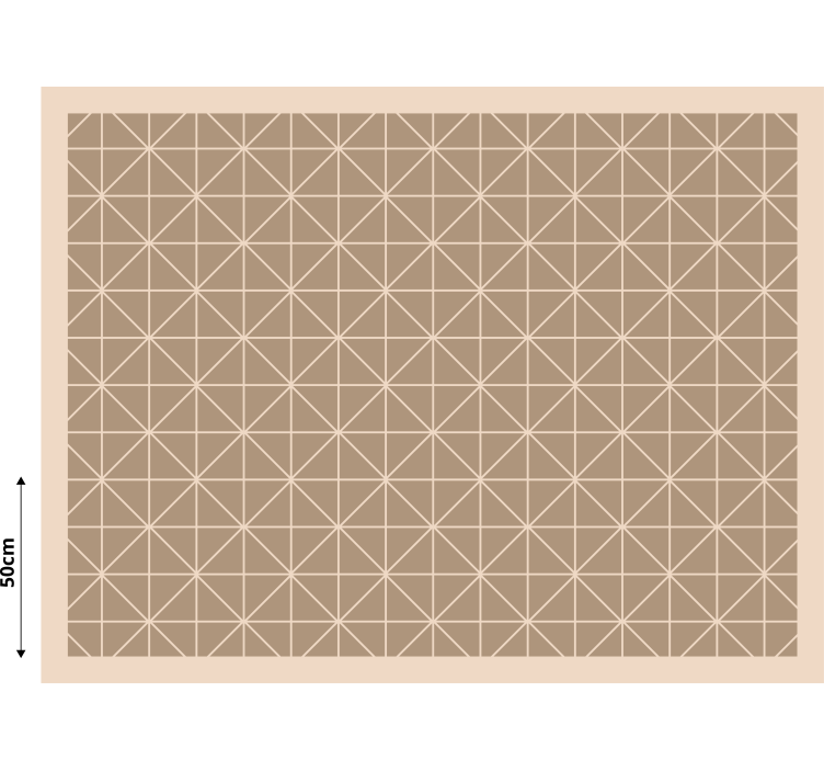 Cortina roller beige azulejo beige estampado - TenVinilo