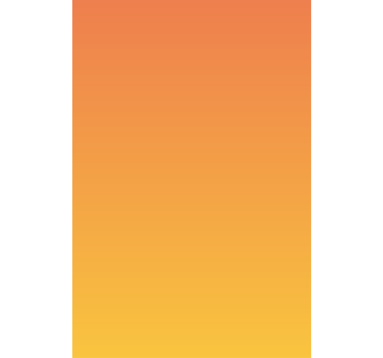 Estor habitación matrimonio Tonos de colores naranja - TenVinilo