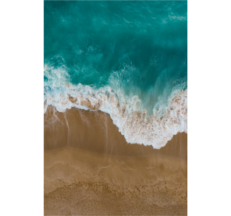 Estor habitación matrimonio mar y arena - TenVinilo