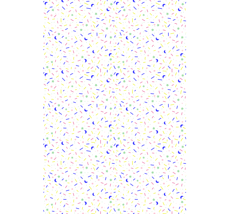 Estor nórdico Patrón de chispas de colores - TenVinilo