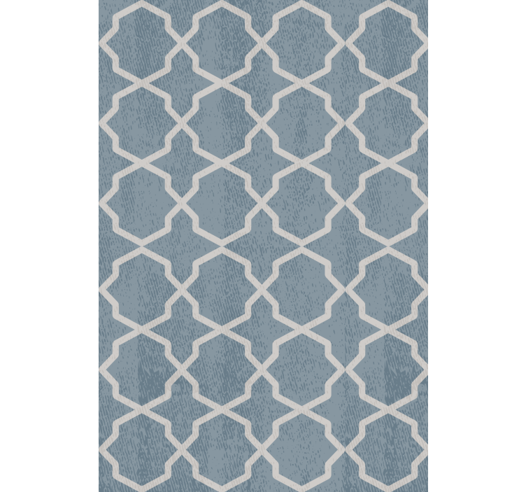 Cortina roller moderno enfoque de diseño geométrico - TenVinilo