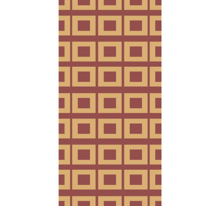 Cortina roller textura patrón cuadrado geométrico - TenVinilo