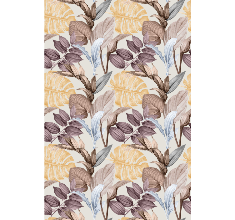 Estor floral Plantas tropicales xxl - TenVinilo