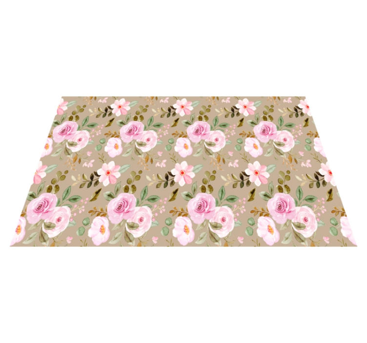 Mantel individual moderno Textura de rosas beige vintage - TenVinilo