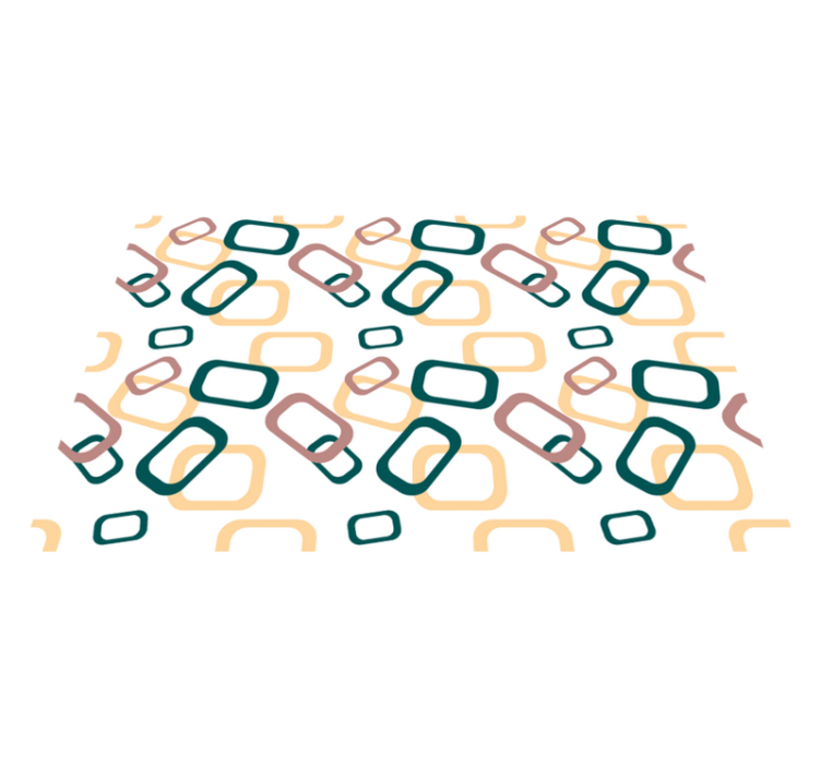 Mantel individual original Formas irregulares abstractas - TenVinilo