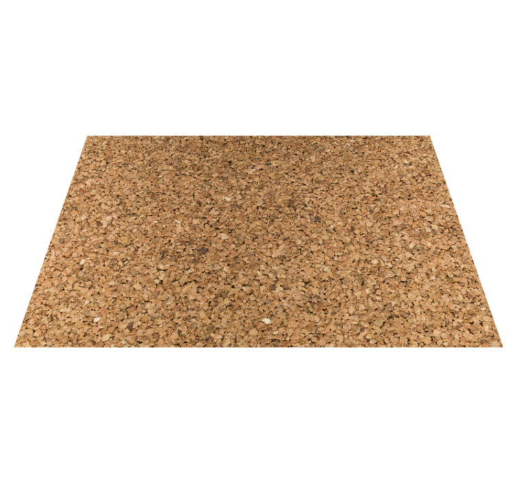 Mantel individual imitación Mantel textura corcho - TenVinilo