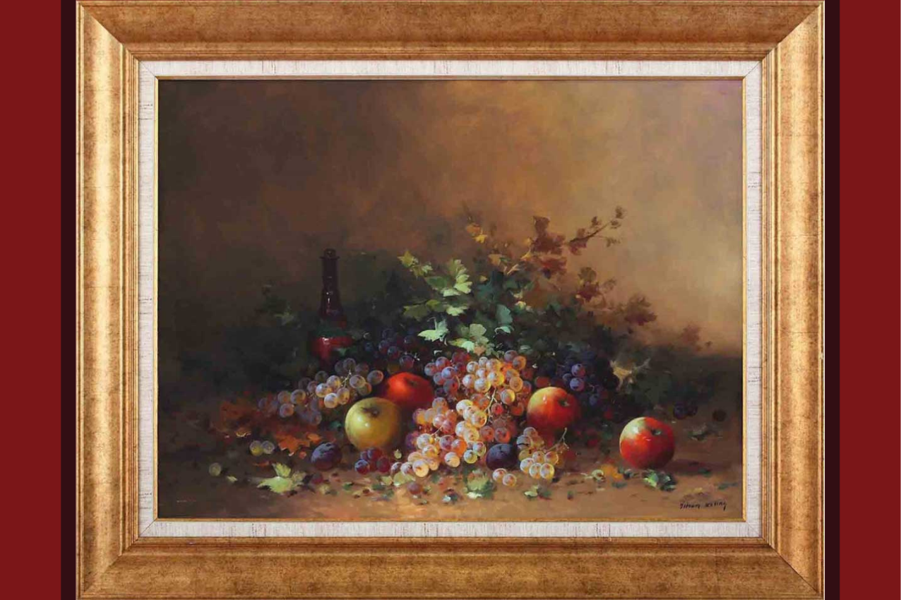 Individual mesa original arreglo de frutas - TenVinilo
