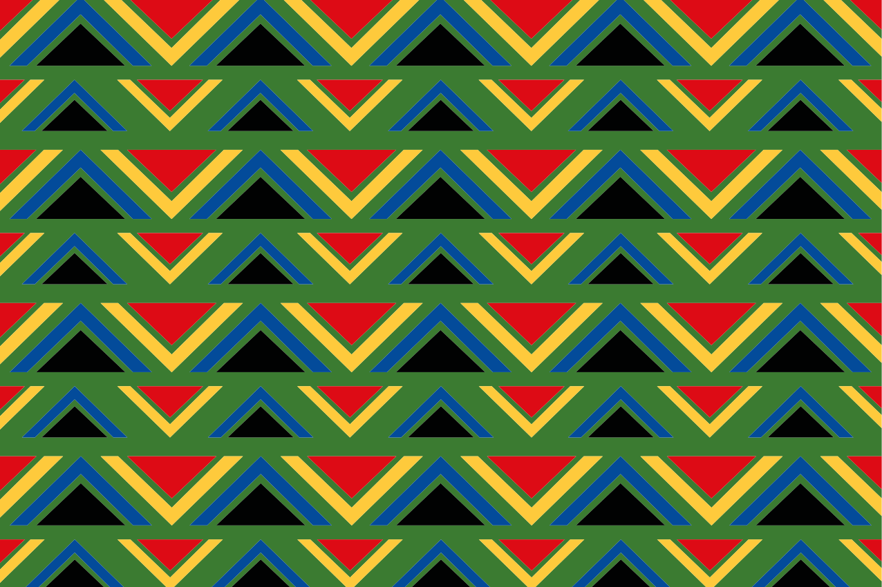 Individual mesa original estilo geométrico alegre - TenVinilo