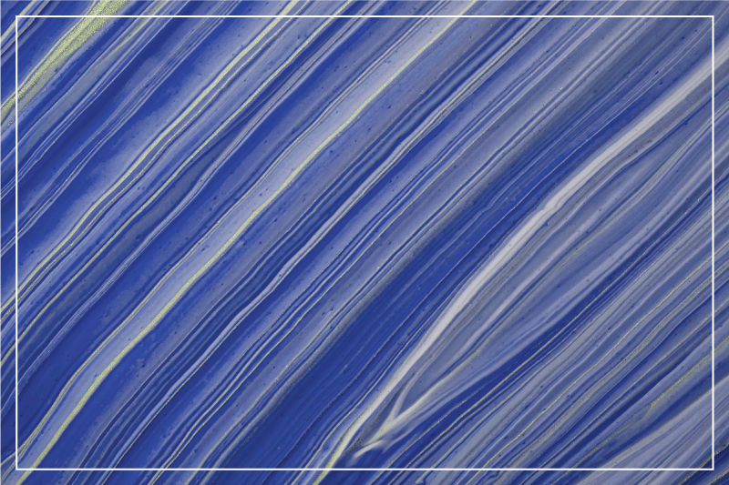 Mantel individual elegante Mármol azul marino - TenVinilo