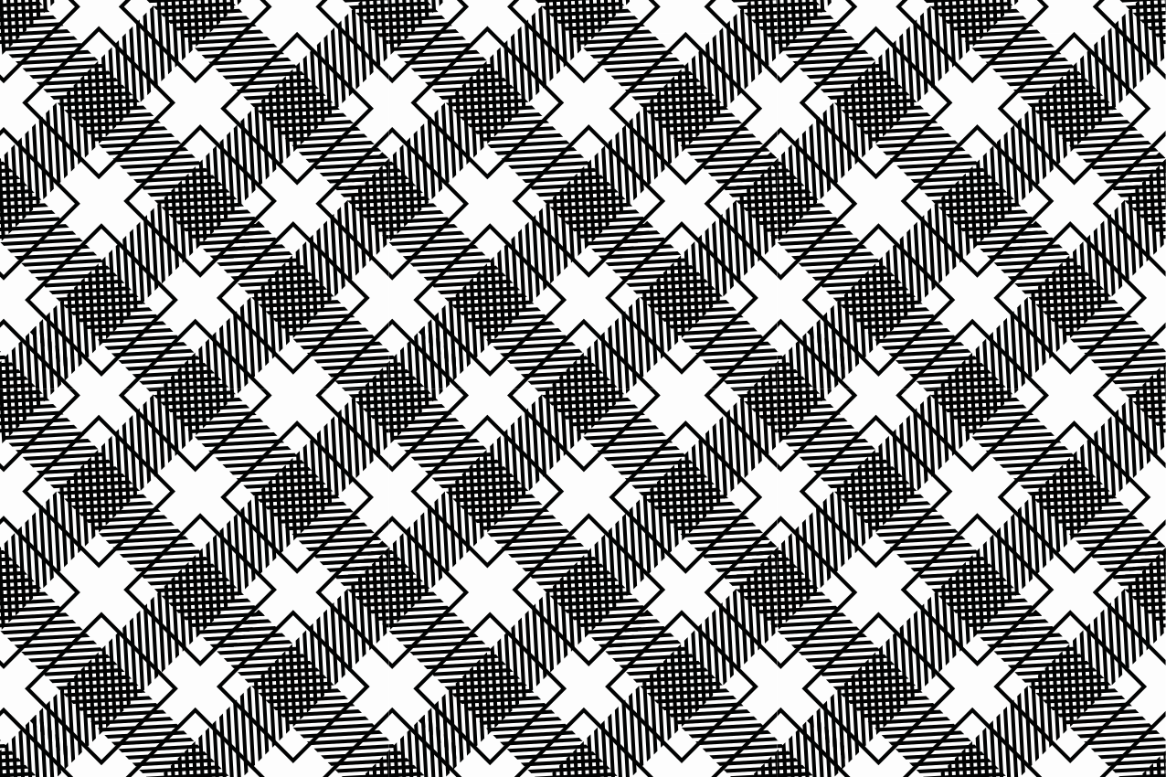 Individual de mesa patrón textura geométrica - TenVinilo