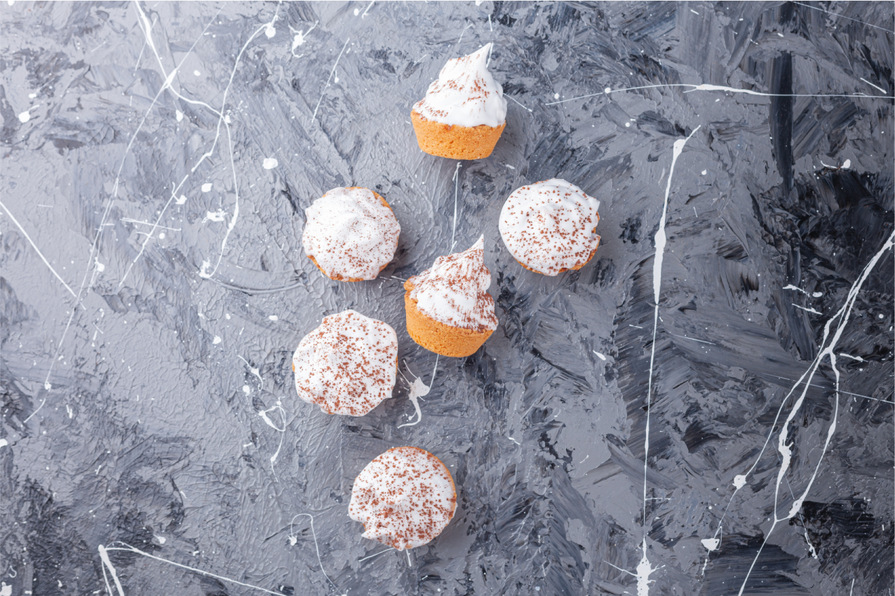 Mantel individual casa Cupcakes cremosos - TenVinilo