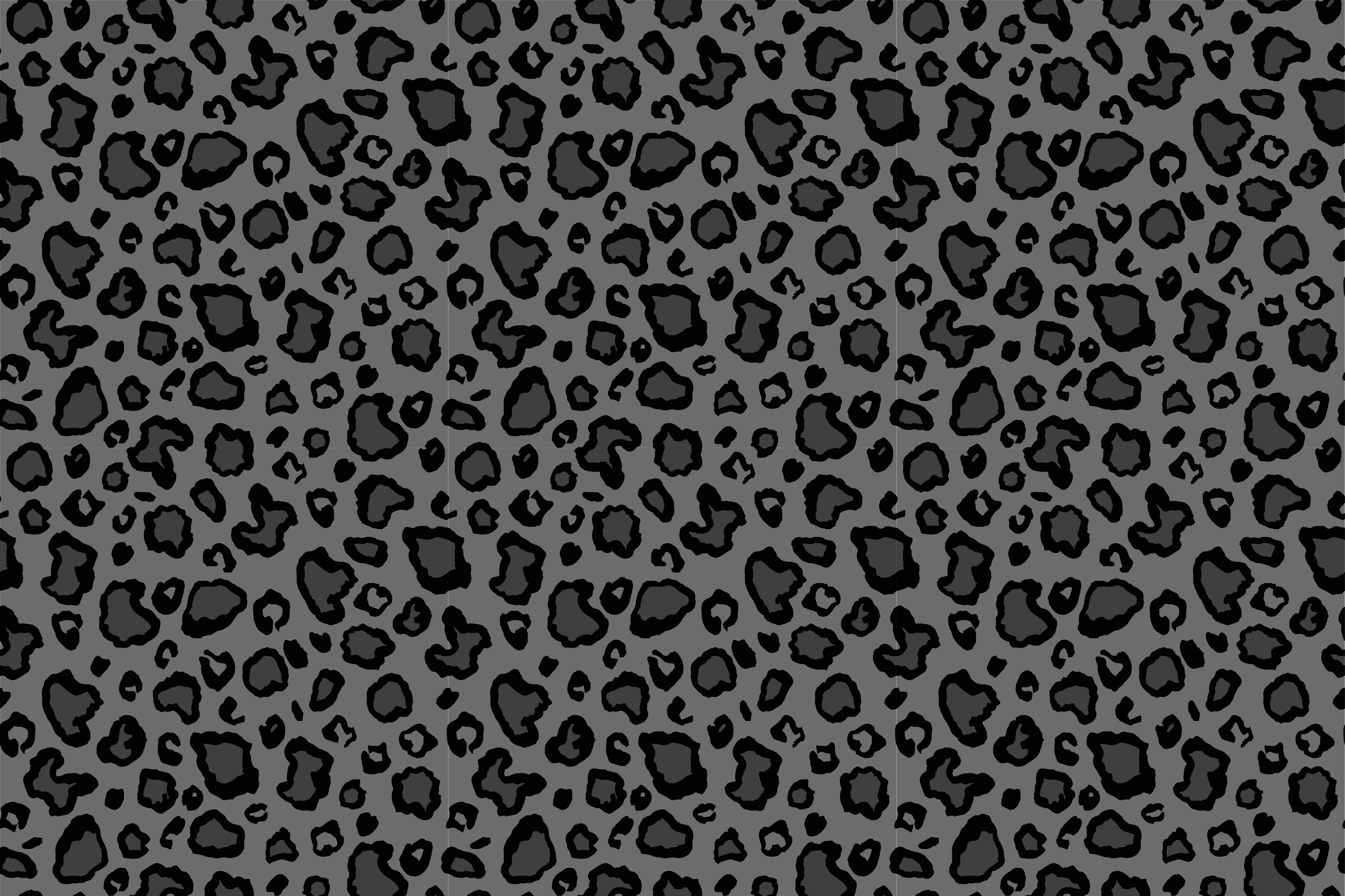 Individual de mesa patrón motivo de manchas de leopardo - TenVinilo