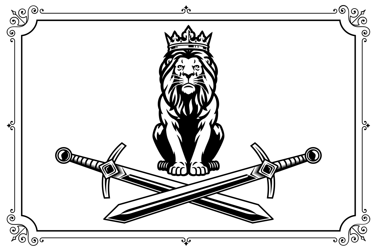 Individual mesa original emblema del rey león - TenVinilo