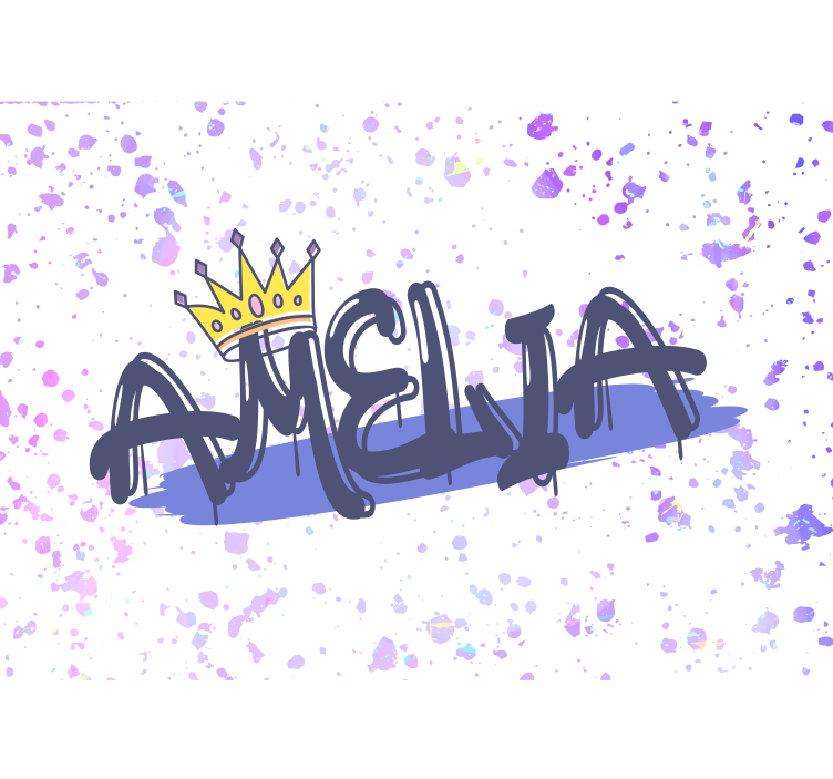 Mural de frases formación de nombres personalizados - TenVinilo