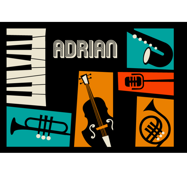 Fotomural musical Instrumentos musicales - TenVinilo