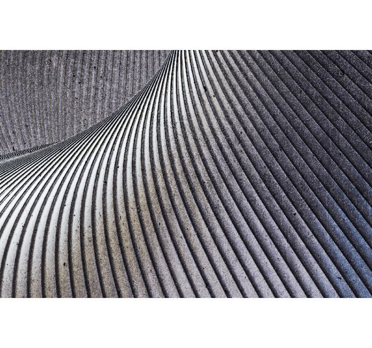 Mural de textura patrones de arena curvados - TenVinilo