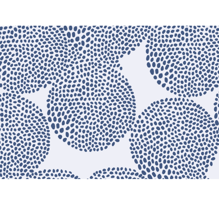 Mural de textura patrón de formas orgánicas - TenVinilo