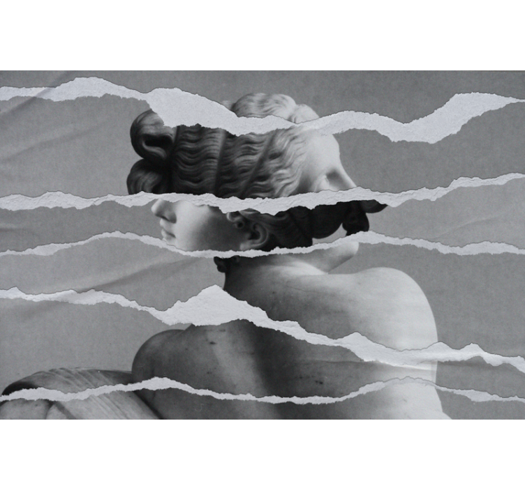 Mural de arte belleza escultural clásica - TenVinilo