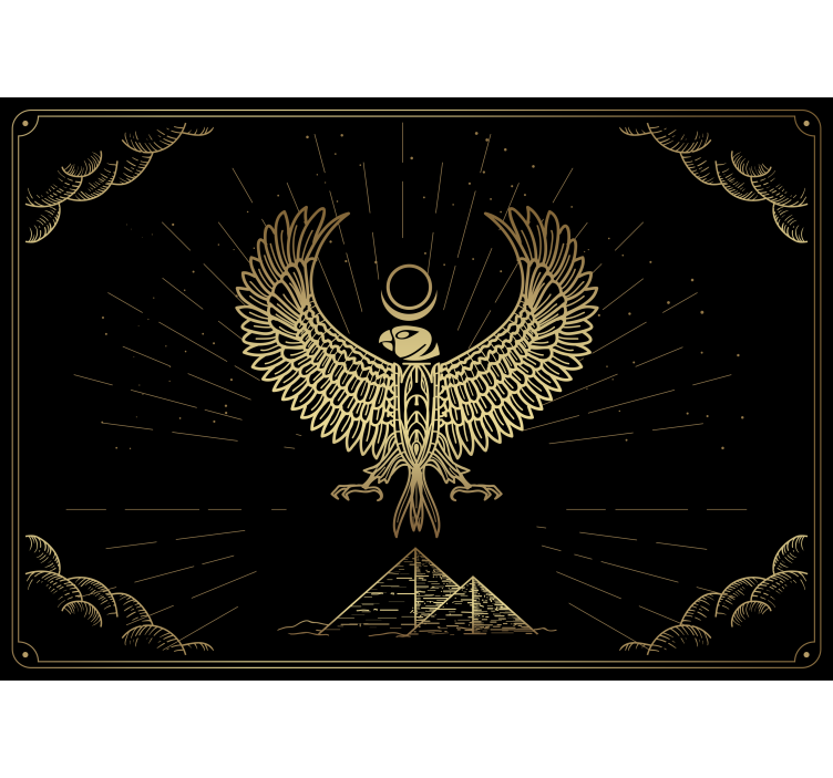 Fotomural moderno Dios egipcio del sol horus - TenVinilo