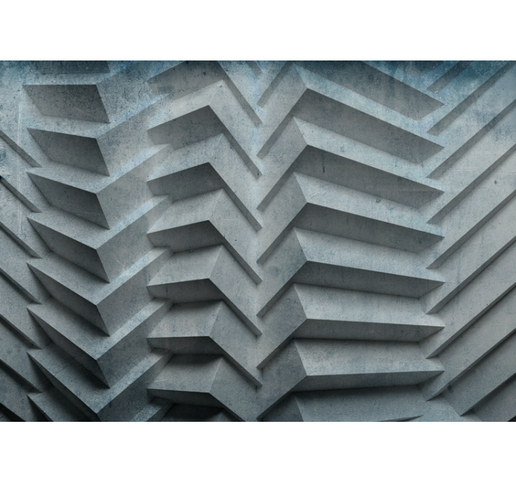 Mural de textura patrones de superficie geométricos - TenVinilo