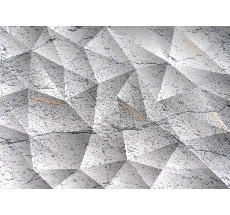 Mural de textura estilo piedra geométrica - TenVinilo