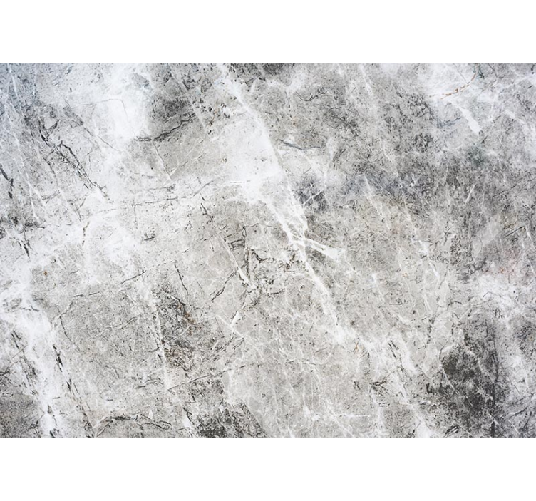 Fotomural 3D imitación mármol blanco roto - TenVinilo