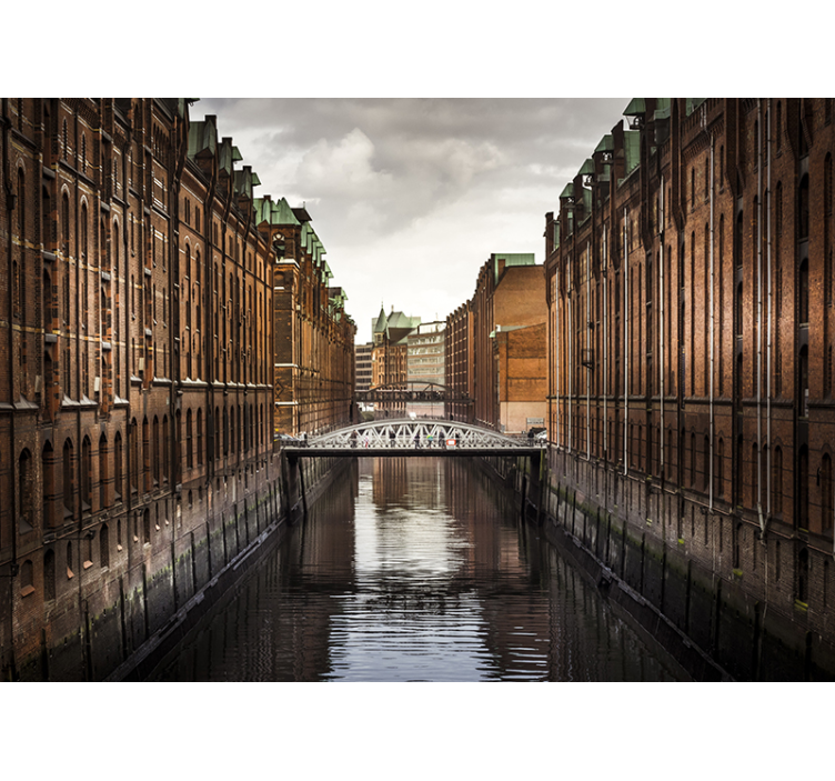 Mural de Berlín vista histórica del canal - TenVinilo