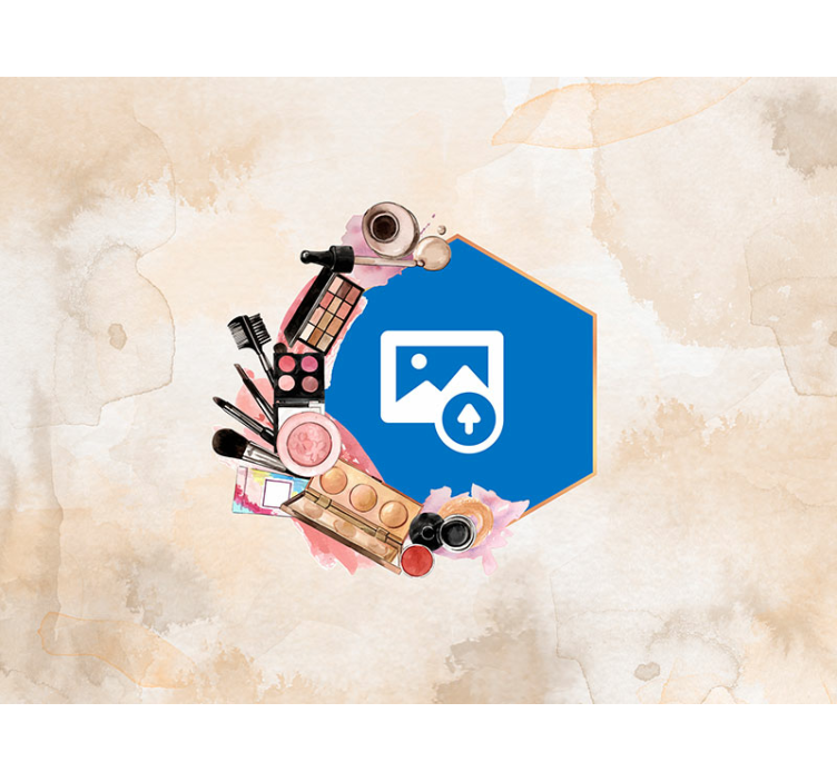 Mural de frases esenciales de belleza de moda - TenVinilo