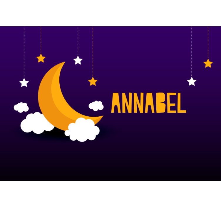 Mural infantil cuerpos celestes y constelaciones - TenVinilo