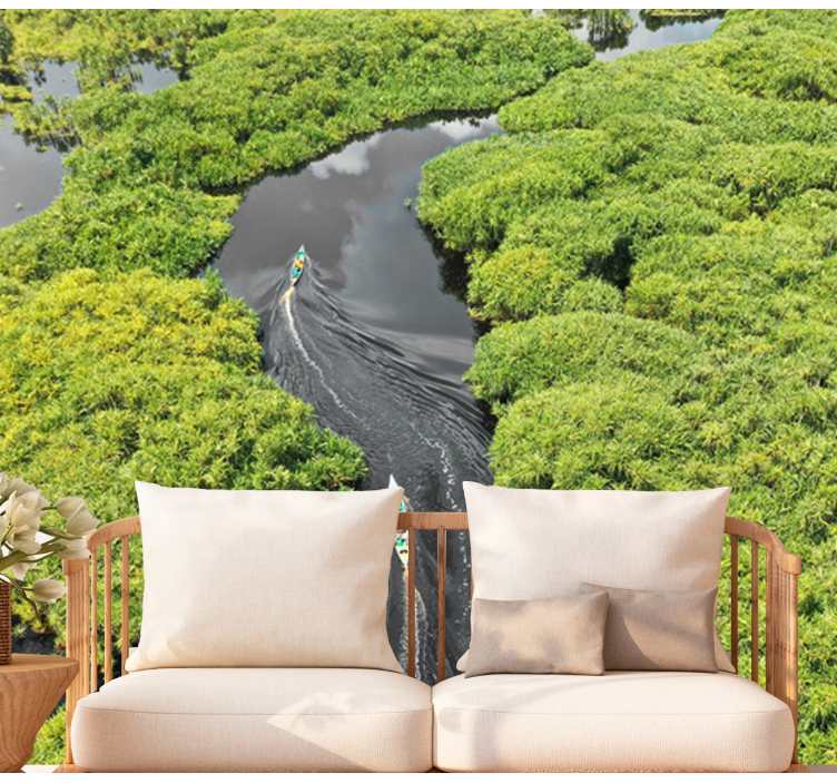 Fotomural naturaleza Río amazónico - TenVinilo