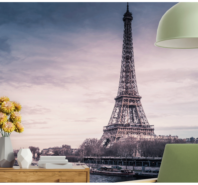 Fotomural de París Diseño de la torre eiffel - TenVinilo