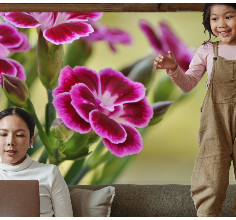 Mural amapolas delicia floral - TenVinilo