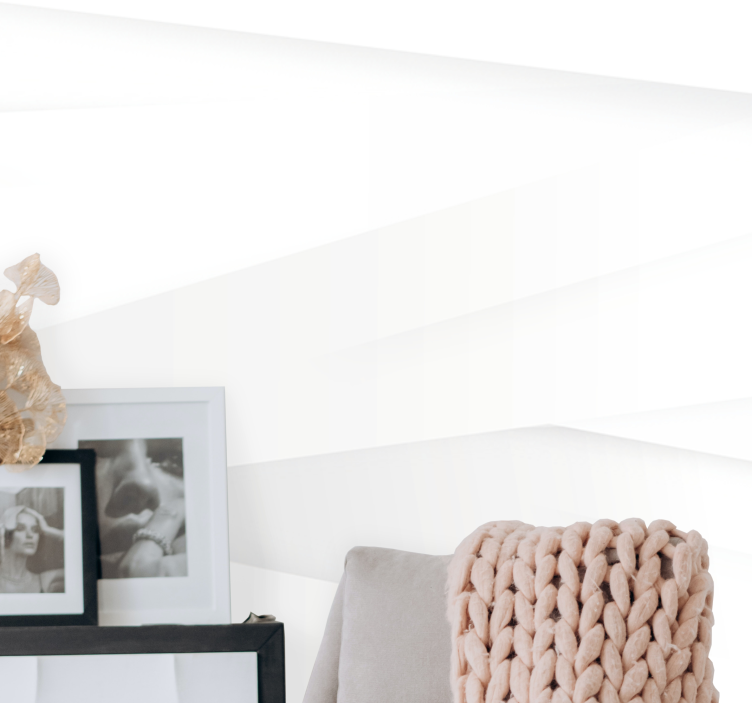 Mural de textura formas geométricas en capas - TenVinilo