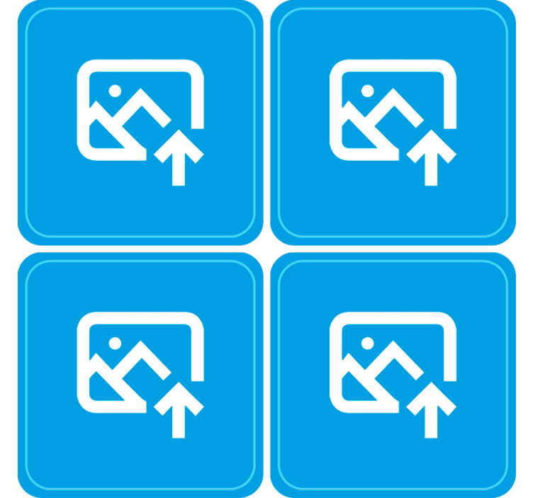 Posavasos personalizado con foto  - TenVinilo