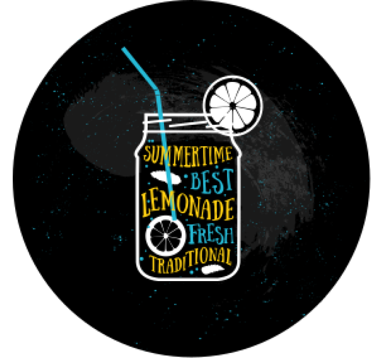 Posavasos vintage Señal de dirección de aperitivo - TenVinilo