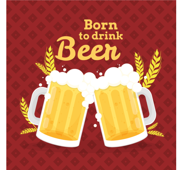 Posavasos cerveza ¡salud con cervezas! - TenVinilo
